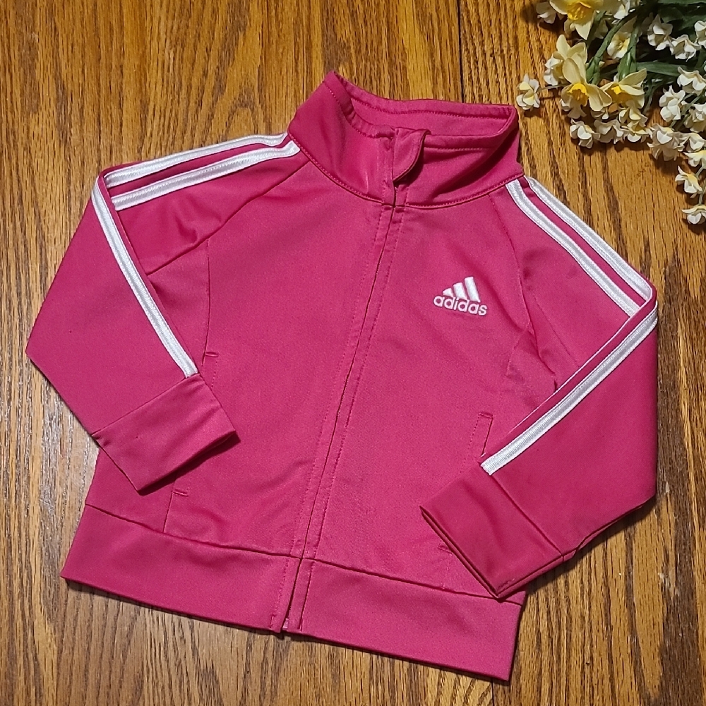 Adidas Hot Pink Track Jacket - 12 Months